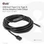 Club 3D Kabel USB 3.2 Typ C<> A 5Gbps St/Bu 10m retail - Cable - Digital