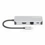 MANHATTAN USB-C 8-in-1-Dockingstation mit Power Delivery 100 W Typ C-Stecker auf HDMI 4K30Hz 3x USB-