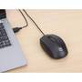 MANHATTAN Comfort II Optische USB-Maus USB-A drei Tasten plus Mausrad 1000 dpi für Links- und Rechts