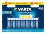 Varta Alkaline Batterij AAA 1.5 V High Energy 12-Pack - Battery - Micro (AAA)