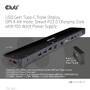 Club 3D Club3D 4K ChargingDock USB-C ->5xUSB3/DP/HDMI/VGA/LAN   100W retail (CSV-1565)