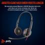 HP Poly Blackwire 3220 Stereo USB-C Black Headset +USB-C/A Adapter Bulk (8X2J9A6)