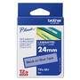 Schriftbandkassette Brother 24mm blau/schwarz   TZE551 (TZE551)