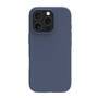 dbramante Monaco Silikoncase mit MagSafe für iPhone 16 Pro, blau