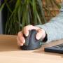 R-GO Tools R-Go Maus HE ergonomisch rechts Bluetooth groß    schw./silb retail (RGOHELAWL)