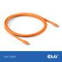 Club 3D Club3D Lifestyle USB-C Kabel  PD 240W,20Gbps  2m orangeSt/St retail (CAC-3000)