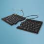 R-Go Split Break Ergonomic Keyboard - QWERTY (US) - black - wired - Mini - Wired - USB - QWERTY - Black