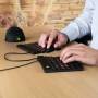 R-Go Split Break Ergonomic Keyboard - QWERTY (US) - black - wired - Mini - Wired - USB - QWERTY - Black