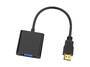CONCEPTRONIC Adapter HDMI->VGA         1080/60Hz    0.25m sw (ABBY20B)