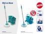 Leifheit Set CLEAN TWIST Disc Mop Ergo mob Cashb. (087061)