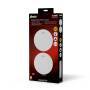 Alecto Design-Rauchmelder mit 10-Jahres-Batterie 2er-Pack Weiß