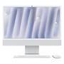 Apple iMac w. Retina 4,5K 24inch 256GB 16GB (M4 8-core) - Silver PCs