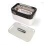 Nedis Ultraschall-Schmuck-Reiniger / Netzstromversorgung / 220 - 240 V AC 50/60 Hz / Euro / Typ-C (CEE 7/16) / Weiss / Kunststoff