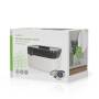 Nedis Ultraschall-Schmuck-Reiniger / Netzstromversorgung / 220 - 240 V AC 50/60 Hz / Euro / Typ-C (CEE 7/16) / Weiss / Kunststoff