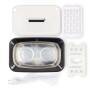 Nedis Ultraschall-Schmuck-Reiniger / Netzstromversorgung / 220 - 240 V AC 50/60 Hz / Euro / Typ-C (CEE 7/16) / Weiss / Kunststoff