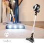 Nedis Stick Staubsauger / 130 W / 25.9 VAC / Motorisierte weiche Bürste mit integrierter Beleuchtung / 10000 Pa / HEPA Luftfilter / Orange / Schwarz