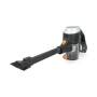 Nedis Stick Staubsauger / 130 W / 25.9 VAC / Motorisierte weiche Bürste mit integrierter Beleuchtung / 10000 Pa / HEPA Luftfilter / Orange / Schwarz