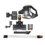 Nedis Stick Staubsauger / 130 W / 25.9 VAC / Motorisierte weiche Bürste mit integrierter Beleuchtung / 10000 Pa / HEPA Luftfilter / Orange / Schwarz