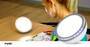 Fysic Energielampe / Lichttherapielampe Weiß/Silber