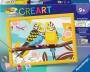Ravensburger CreArt - Malen nach Zahlen 23994 - Bunte Wellensittiche - ab 9 Jahren