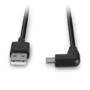 LINDY USB 2.0 Typ A an C Kabel, 90° gewinkelt 1m (32001)