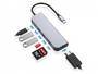 CONCEPTRONIC  6-1 Dock USB-C->HDMI/2xUSB-A/SD/TF/+   15cm gr (DONN02G)