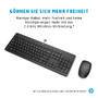 HP Inc. HP Tastatur 230 Tastatur-und-Maus-Set - Deutsch (18H24AA#ABD)