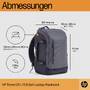 HP Inc. HP Travel - Notebook-Rucksack - 39.6 cm - bis zu 15,6" - 25L (6H2D8AA)