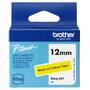 Schriftband Brother 12mmx4m schwarz/gelb BTAG-631 (BTAG631)