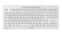 CHERRY TAS STREAM KEYBOARD TKL Corded DE-Layout grau (JK-8600DE-0)