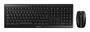 Cherry Stream Desktop schwarz Keyboard und Maus Set Tastaturen PC -kabellos-
