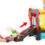 Mattel Disney Pixar Cars Autowaschanlagen-Spielset für Rennwagen und Lightning McQueen mit Farbwechs