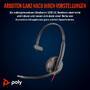 HP Poly Blackwire 3210 Monaural USB-C Headset +USB-C/A Adapter (8X214AA)