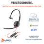 HP Poly Blackwire 3210 Monaural USB-C Headset +USB-C/A Adapter (8X214AA)
