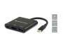 Conceptronic DONN01B 3-in-1 USB 3.2 Docking Datenverteiler/Umschalter