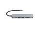 CONCEPTRONIC  6-1 Dock USB-C->HDMI/2xUSB-A/SD/TF/+   15cm gr (DONN02G)