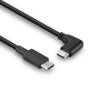 LINDY USB 2.0 Typ C Kabel, 90° gewinkelt 1m (32005)