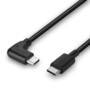 LINDY USB 2.0 Typ C Kabel, 90° gewinkelt 1m (32005)