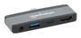 MANHATTAN USB-C PD 4-in-1 Mobile Dockingstation 100W HDMI 4K30Hz USB-A 10 Gbit/s 3,5mm Klinke Passth