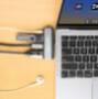 MANHATTAN USB-C PD 4-in-1 Mobile Dockingstation 100W HDMI 4K30Hz USB-A 10 Gbit/s 3,5mm Klinke Passth