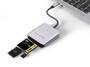 CONCEPTRONIC Kartenleser USB-C3.2->SD/TF4.0/CFast2.0 schwarz (BIAN09G)