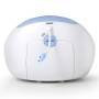 Alecto DBX-88 ECO Full Eco DECT-Babyphone mit Display weiß/blau