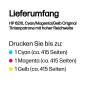 HP C2P07AE Tintenpatrone 3-farbig No. 62 XL Druckerpatronen
