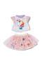 Zapf BABY born Einhornkleid mit Tutu 43cm