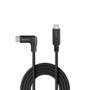 LINDY 0.5m USB 3.2 Typ C Kabel 90 Grad gewinkelt (32017)