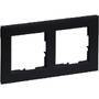 Legrand 2F.RAHMEN SCHWARZ LACKIERT (765372 SEANO)