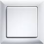 Eltako FUNKTASTER, REINWEISS GLÄNZEND (FT55-WG)