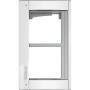 Bticino RAHMEN+M-TRÄGER 2M ALLWHITE (350222)