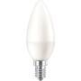 Philips PHIL CorePro LEDcandle 7-60W/827 E14 Kerze 806lm 15000h E 7kWh/1000h