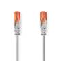 Nedis CAT6-Netzwerkkabel / RJ45 Stecker / RJ45 Stecker / U/UTP / 5.00 m / Rund / PVC / Grau / Label